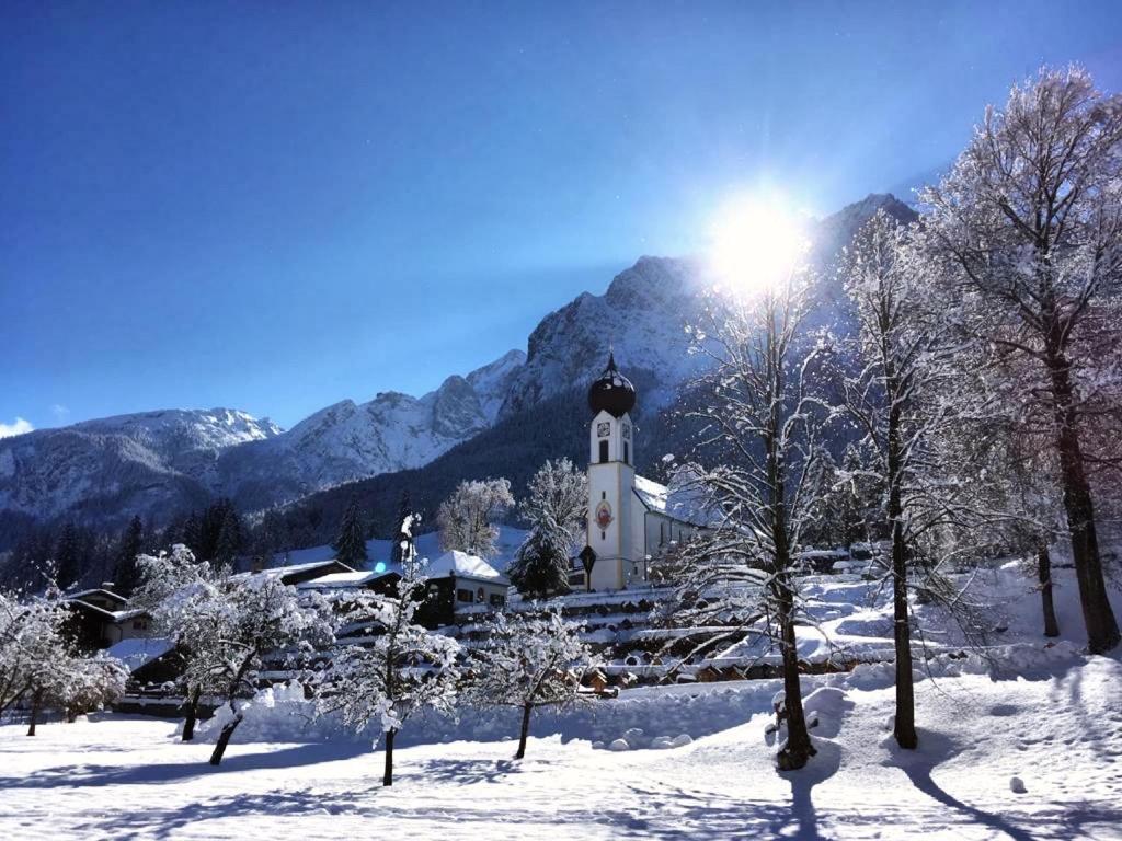 Ferienwohnungen Pfanzelter Grainau Exterior foto